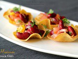 Mexican Snack Cups ~ Gluten Free & Light