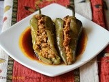 Mince Stuffed Chillies (Keema Bhari Mirch)