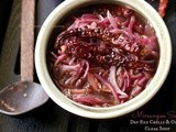 Mirsangiso Saar (Dry Red Chilly and Onion Clear Soup) ~ When The Hubby Cooks