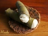 Moode | Mooday ~ Rice Cakes Steamed in Screw Pine (Kewra) Leaves