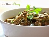 Mutton Chops Curry - When the hubby cooks
