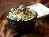 Palak Methi Pulao