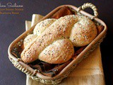 Pane Siciliano (Sicilian Sesame Seeded Semolina Bread)