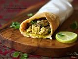 Pesto Paneer Roll