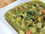 Poori Saagu ~ Karnataka Style Mixed Vegetable Curry with Wholewheat Flat Bread