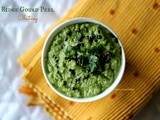 Ridge Gourd Peel Chutney