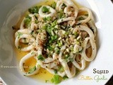 Squid (Calamari) Butter Garlic - When the Hubby Cooks