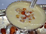 Badam Chowari Payasam | Almond Sago Rice Payasam