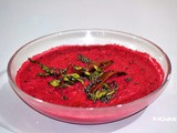 Beetroot Pachadi | Kerala Style Beetroot Pachadi