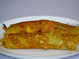 Chicken Roll | Omelette Chicken Roll