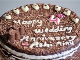 Chocolate Cake - Our Wedding Anniversary Special
