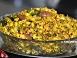 Mulappicha Cherupayar Thoran | Sprouted Green Gram Stir Fry