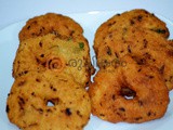 Rava Vada | Semolina Vada | Instant Vada