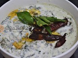 Sadya Special Cheera Pachadi | Red Spinach Pachadi