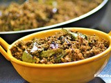 Vazha Koombu Thoran | Banana Flower Stir Fry