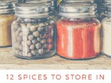 12 Spices to store in the kitchen for simple Indian cooking