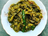 Assamese Style Colocasia Chutney / কচুথুৰ, মধুসোলেং আৰু বিলাহীৰ চাটনি