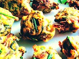 Dhakiar bor / Fiddlehead fern fritters