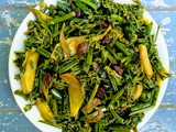 Dhekia Xaak Bhaji | Stir Fried Vegetables Ferns