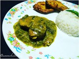 Fish Curry with Colocasia and Black Pepper