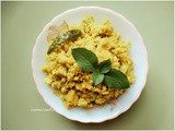 Fish Egg Bhurji | Scrambled Fish Egg and Bamboo shoots