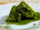Palak paneer (cottage cheese with spinach)
