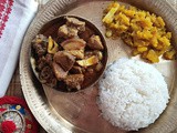 Pork with elephant apple