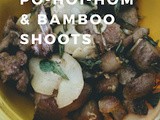 Pork with po-hoi-hom and bamboo shoots