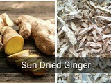 Sun Dried Ginger Recipe