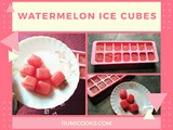 Watermelon Ice Cubes Recipe