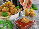 Baked Lentil Spinach Croquettes