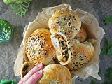 Black Eyed Peas & Greens Stuffed Buns