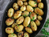 Cast-iron Garlic Herb Potatoes