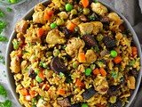 Chicken Biryani with Figs and Nuts