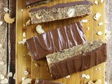 Coffee Cashew Bars