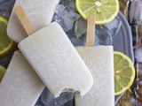 Creamy 3-Ingredient Limoncello Popsicles