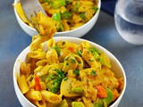 Creamy Coconut Pumpkin Pasta & Veggie Sauté