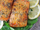 Easy Air Fryer Honey Salmon Recipe