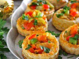 Easy Bell Pepper Puffs