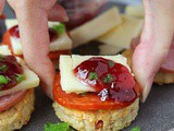 Easy Cheddar Jalapeño Pepperoni Cracker Appetizers