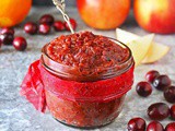 Easy Cranberry Apple Chutney