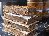 Easy Date Almond Butter Bars