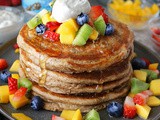 Easy Greek Yogurt Pancakes ft fage Total