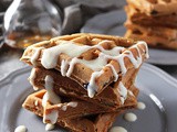 Easy Healthy-ish Carrot Cake Waffles