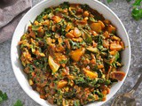 Easy Kale Curry with Potatoes