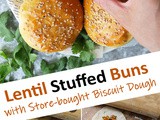 Easy Lentil Stuffed Buns