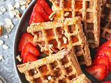 Easy Oatmeal Nut Waffles