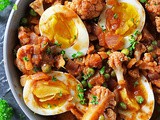 Easy Raspberry Chipotle Cauliflower Curry With Boiled Eggs