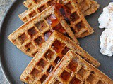 Eggless Waffles Recipe