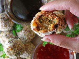 Garlic Chili Chicken Cutlets / Croquettes